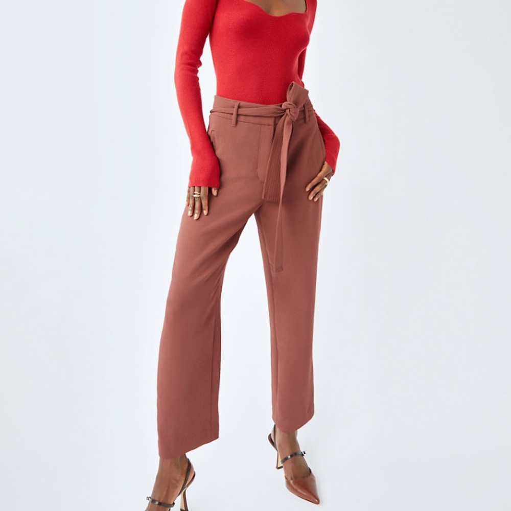Aritzia Wilfred Tie-Front Pant